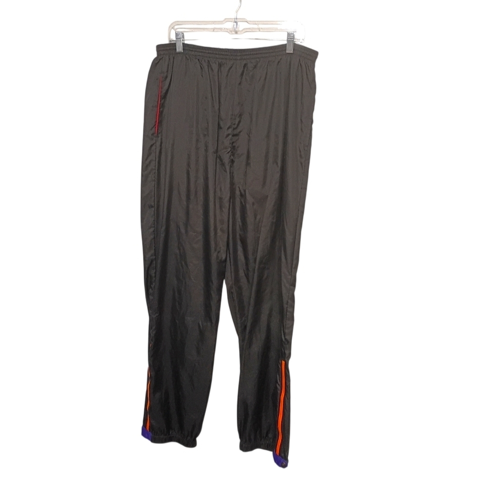 Columbia -Black Men's Athletic Pants with Orange and Purple Accents- Size XL